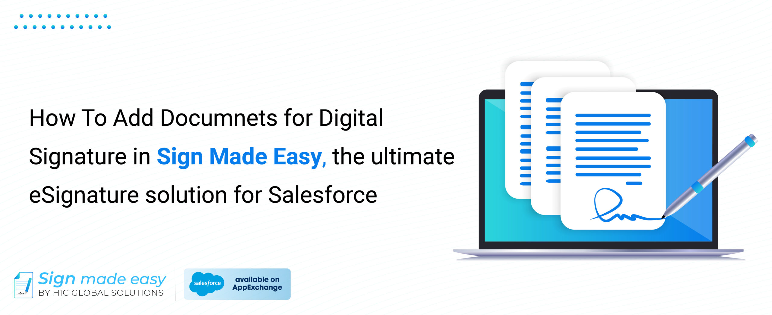 How to add Documents for Digital Signature in Sign Made Easy